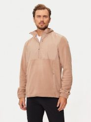 4F Polar 4FWAW24TFLEM271 Beżowy Regular Fit. Brązowe bluzy z polaru 4F, m, bez wzorów, z polaru, bez kaptura. Za 149.99 zł.