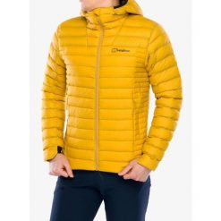 Kurtka ocieplana męska Berghaus Ridge-Nomad Hybrid Down Jacket. Żółte kurtki Berghaus, m, bez wzorów, z puchu, bez kaptura. Za 748.99 zł.