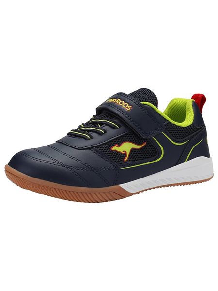 Kangaroos Sneakersy "K5-Play" w kolorze granatowym rozmiar: 34. Niebieskie buty sportowe casual Kangaroos, bez wzorów, bez zapięcia. Za 72.45 zł.