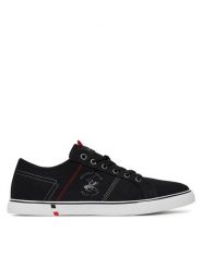 Beverly Hills Polo Club Tenisówki M-VSS24010A Czarny. Czarne trampki Beverly Hills Polo Club, m, bez wzorów, bez zapięcia. Za 149.99 zł.