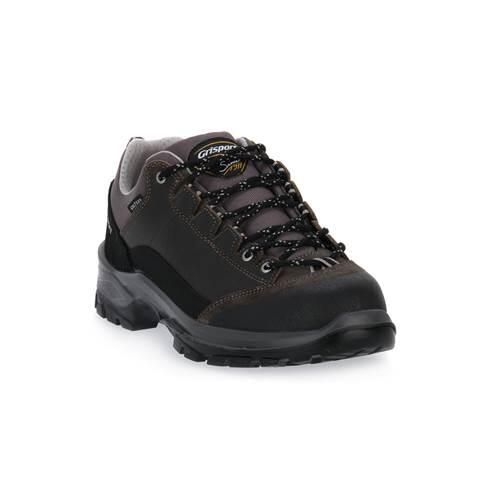 Buty trekkingowe męskie Grisport Dakar 5 Grigio. Szare buty trekkingowe Grisport, bez wzorów, z materiału, bez zapięcia, trekkingowe. Za 495.00 zł.