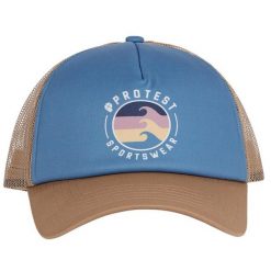 Czapka męska Protest PRTMARKBY cap. Niebieskie czapki z daszkiem Protest, bez wzorów. Za 119.99 zł.