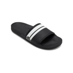Sandały wsuwane dla Mężczyzn RIVI SLIDE Multicolore. Czarne sandały Quiksilver, z gumy, bez zapięcia. Za 179.99 zł.