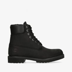 TIMBERLAND 6 In Premium Fur/Warm Lined Trapery męskie. Czarne trapery Timberland, z futra, bez zapięcia. W wyprzedaży za 919.99 zł.