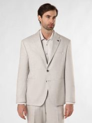 Finshley & Harding London kurtka modułowa z zawartością lnu - BIG Mężczyźni Comfort Fit szary, 52. Szare kurtki Finshley & Harding London, m, bez wzorów, bez kaptura. Za 599.95 zł.