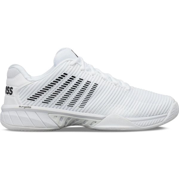Buty sportowe męskie K-Swiss Hypercourt Express 2 sneakersy tenisowe białe. Białe buty sportowe casual K-SWISS, bez wzorów, bez zapięcia. Za 309.00 zł.