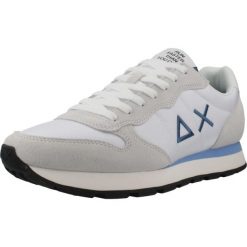 Buty SUN68 DEPORTIVA TOM SOLID Biały. Białe buty trekkingowe SUN68, bez wzorów, z tkaniny, bez zapięcia, trekkingowe. Za 432.99 zł.