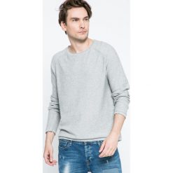 Broadway - Sweter. Szare swetry nierozpinane marki Broadway, z bawełny, z okrągłym kołnierzem, z krótkim rękawem. W wyprzedaży za 49.90 zł.