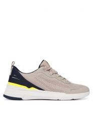Geox Sneakersy U Vittour U65N8B 06K15 C1297 Szary. Szare buty sportowe casual Geox, bez wzorów, z materiału, bez zapięcia. Za 449.99 zł.