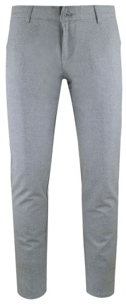 Lekkie, Męskie Spodnie Typu Chinos - Rigon - Popielate. Szare eleganckie spodnie Rigon, m, z elastanu. Za 245.00 zł.