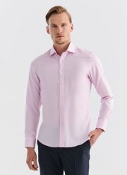 PAKO LORENTE – Koszula męska BODHI P000B-1X-508-R. Czerwone koszule Pako Lorente, m, bez wzorów, bez kołnierzyka, bez ramiączek. Za 99.99 zł.