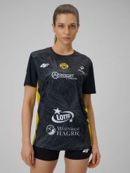 4F Koszulka meczowa replika wyjazdowa z sezonu 2025/26 uniseks 4F x Sokół & Hagric Mogilno - biała XL. Białe t-shirty 4F, m, bez wzorów, z materiału, bez kołnierzyka, bez ramiączek. Za 149.99 zł.