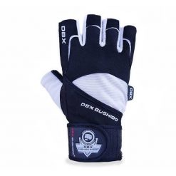 Rękawiczki na siłownię dla dorosłych DBX Bushido DBX-WG-162 GRIP-X. Białe rękawiczki DBX BUSHIDO, bez wzorów. Za 62.99 zł.