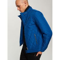 Pikowana kurtka - Granatowy. Niebieskie kurtki Reserved, l, bez wzorów, bez kaptura. Za 139.99 zł.