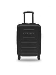 Semi Line Walizka kabinowa T5800-1 Czarny. Czarne walizki Semi-line, bez wzorów, z tworzywa sztucznego. Za 199.99 zł.