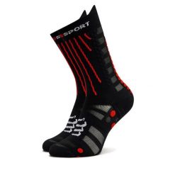 Skarpety długie Compressport. Czarne skarpety Compressport, bez wzorów. Za 99.99 zł.
