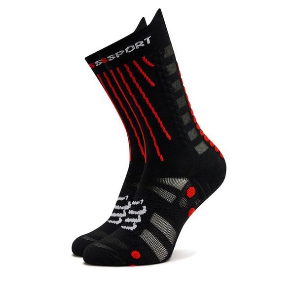 Skarpety długie Compressport. Czarne skarpety Compressport, bez wzorów. Za 79.99 zł.