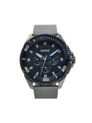 Hugo Zegarek Fresh 1530287 Srebrny. Szare, analogowe zegarki Hugo, srebrne. Za 679.99 zł.