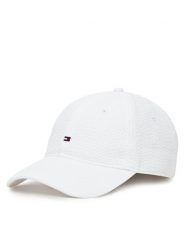 Tommy Hilfiger Czapka z daszkiem Flag Seersucker 6 Panel AM0AM13427 Biały. Białe czapki z daszkiem Tommy Hilfiger, bez wzorów, z materiału. Za 199.99 zł.