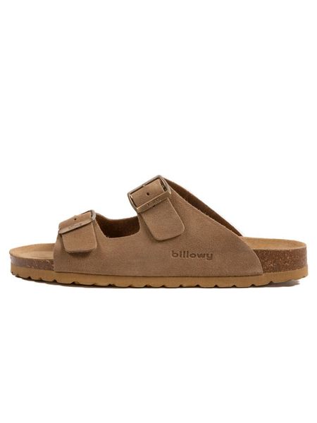 Billowy Skórzane klapki w kolorze brązowym rozmiar: 41. Brązowe klapki billowy. Za 100.75 zł.