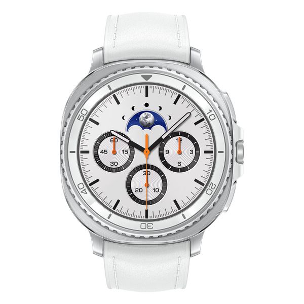 Zegarek Samsung Galaxy Watch8 Classic 46mm LTE. Białe, cyfrowe zegarki SAMSUNG, ze stali. Za 2,258.35 zł.