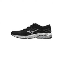 Buty do biegania męskie Mizuno Wave Stream 2. Czarne buty do biegania Mizuno, bez wzorów, z gumy, bez zapięcia, do biegania, mizuno wave. Za 595.70 zł.