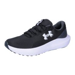 Trenerzy Under Armour Charged Surge 4. Czarne buty do biegania Under Armour, bez wzorów, z materiału, bez zapięcia, do biegania. Za 294.50 zł.