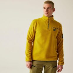 Affinity Męski polar narciarski. Żółte bluzy z polaru Dare 2B, na zimę, m, bez wzorów, z polaru, bez kaptura. Za 199.99 zł.