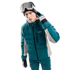 Męska kurtka narciarska Sporty zimowe Siroko W7 La Hoya. Zielone kurtki narciarskie i snowboardowe SIROKO, na zimę, m, bez wzorów, z materiału, bez kaptura. Za 1,106.00 zł.