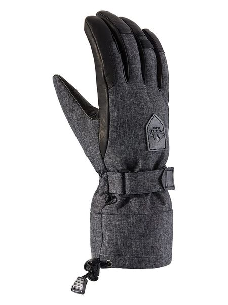 Viking Rękawiczki narciarskie "Bjorn" w kolorze szarym rozmiar: 10. Szare rękawiczki Viking, bez wzorów, ze skóry. Za 141.19 zł.