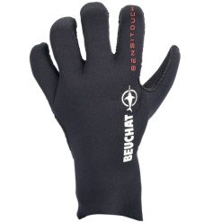 Rękawiczki do łowiectwa podwodnego Beuchat Sirocco Sport z neoprenu 3 mm. Brązowe rękawiczki BEUCHAT, bez wzorów, z neoprenu. Za 99.99 zł.