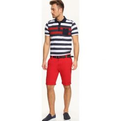 T-SHIRT POLO MĘSKI W PASKI. Koszulki polo sportowe TOP SECRET. W wyprzedaży za 54.99 zł.