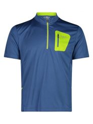 CMP Koszulka kolarska w kolorze niebieskim rozmiar: 52. Niebieskie t-shirty sportowe CMP, bez wzorów, z materiału, bez ramiączek, rowerowe. Za 116.96 zł.