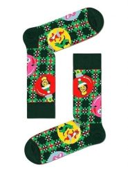 Happy Socks Skarpety w kolorze czarnym ze wzorem rozmiar: 36-40. Czarne skarpety Happy Socks, bez wzorów, prążkowane. Za 32.67 zł.