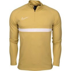 Bluza sportowa męska Nike NK Df Academy21 Drill Top. Żółte bluzy bez kaptura Nike, m, bez wzorów, bez kaptura. Za 146.13 zł.
