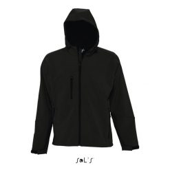 Windbreaker Sol's Replay. Czarne kurtki przeciwdeszczowe SOL'S, m, bez wzorów, bez kaptura. W wyprzedaży za 304.00 zł.
