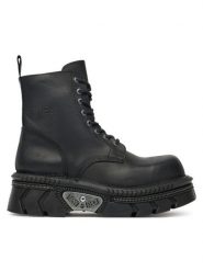NEW ROCK Glany M-MILI084N-S6 Czarny. Czarne trapery NEW ROCK, ze skóry, bez zapięcia. Za 1,059.00 zł.