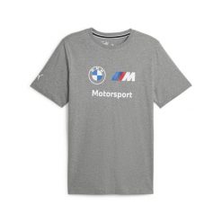 Koszulka Sportowa Męska Puma Bmw Mms Ess Logo. Szare t-shirty sportowe Puma, bez wzorów, bez ramiączek, na fitness i siłownię. Za 207.00 zł.