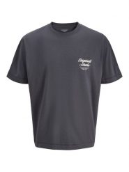 Jack & Jones Koszulka w kolorze antracytowym rozmiar: L. Czarne bezrękawniki Jack & Jones, l, bez wzorów, z bawełny, bez kołnierzyka, bez ramiączek. Za 64.95 zł.
