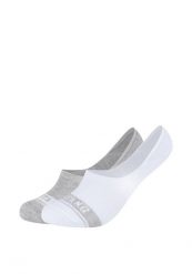 2 pack Męskie Skarpety MUSTANG white mix MU34009 – 1001. Białe skarpety Mustang, bez wzorów. Za 49.99 zł.