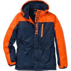 Kurtka outdoorowa Regular Fit bonprix ciemnoniebiesko-ciemnopomarańczowy. Kurtki marki B'TWIN. Za 249.99 zł.