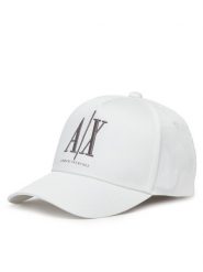 Armani Exchange Czapka z daszkiem XM000811 AF13343 U0009 Biały. Białe czapki z daszkiem Armani Exchange, bez wzorów, z bawełny. Za 199.99 zł.