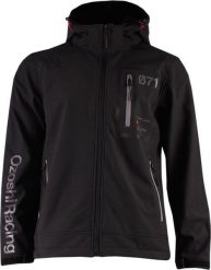 Kurtka męska Ozoshi Sugo czarna r. XL. Czarne kurtki Ozoshi, m, bez wzorów, bez kaptura. Za 232.80 zł.