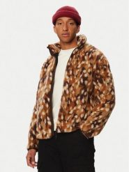 Napapijri Polar T-Fleeve Fz NP0A8AO4 Brązowy Regular Fit. Brązowe bluzy z polaru Napapijri, m, bez wzorów, z polaru, bez kaptura. Za 1,009.00 zł.
