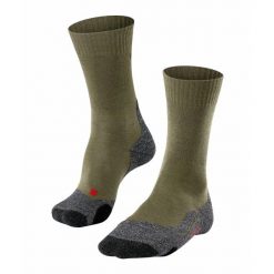 Skarpetki Falke TK2. Szare skarpety Falke, bez wzorów, z elastanu. Za 161.50 zł.