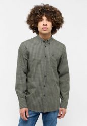 MUSTANG CHESTER GINGHAM MĘSKA KOSZULA W KRATĘ KRATA NA GUZIKI ELEGANCKA GREEN CHECK 1015613 12636. Zielone koszule Mustang, m, bez wzorów, bez kołnierzyka, bez ramiączek. Za 159.99 zł.