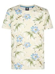 Petrol Industries Koszulka w kolorze beżowym rozmiar: L. Brązowe bezrękawniki Petrol Industries, l, bez wzorów, bez kołnierzyka, bez ramiączek. Za 69.58 zł.