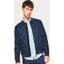 Pikowana kurtka bomber - Granatowy. Kurtki marki B'TWIN. Za 119.99 zł.