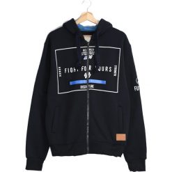 Granatowa Bluza Our Way. Czarne bluzy Born2be, z nadrukiem. Za 44.99 zł.