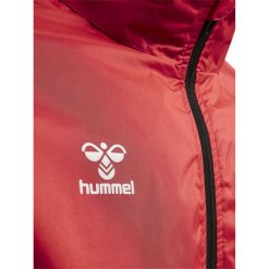 Kurtka ortalionowa piłkarska dla dorosłych Hummel Core XK Spray Jacket. Czerwone kurtki Hummel, l, bez wzorów, bez kaptura. Za 168.00 zł.